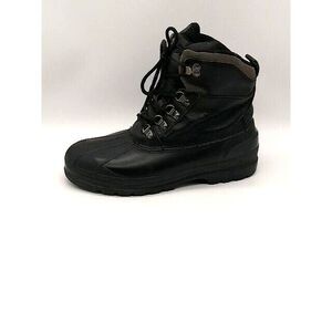 Itasca Boots Womens Black 6 Winter Leather Shoe Thinsulate Insulation‎ 641292
